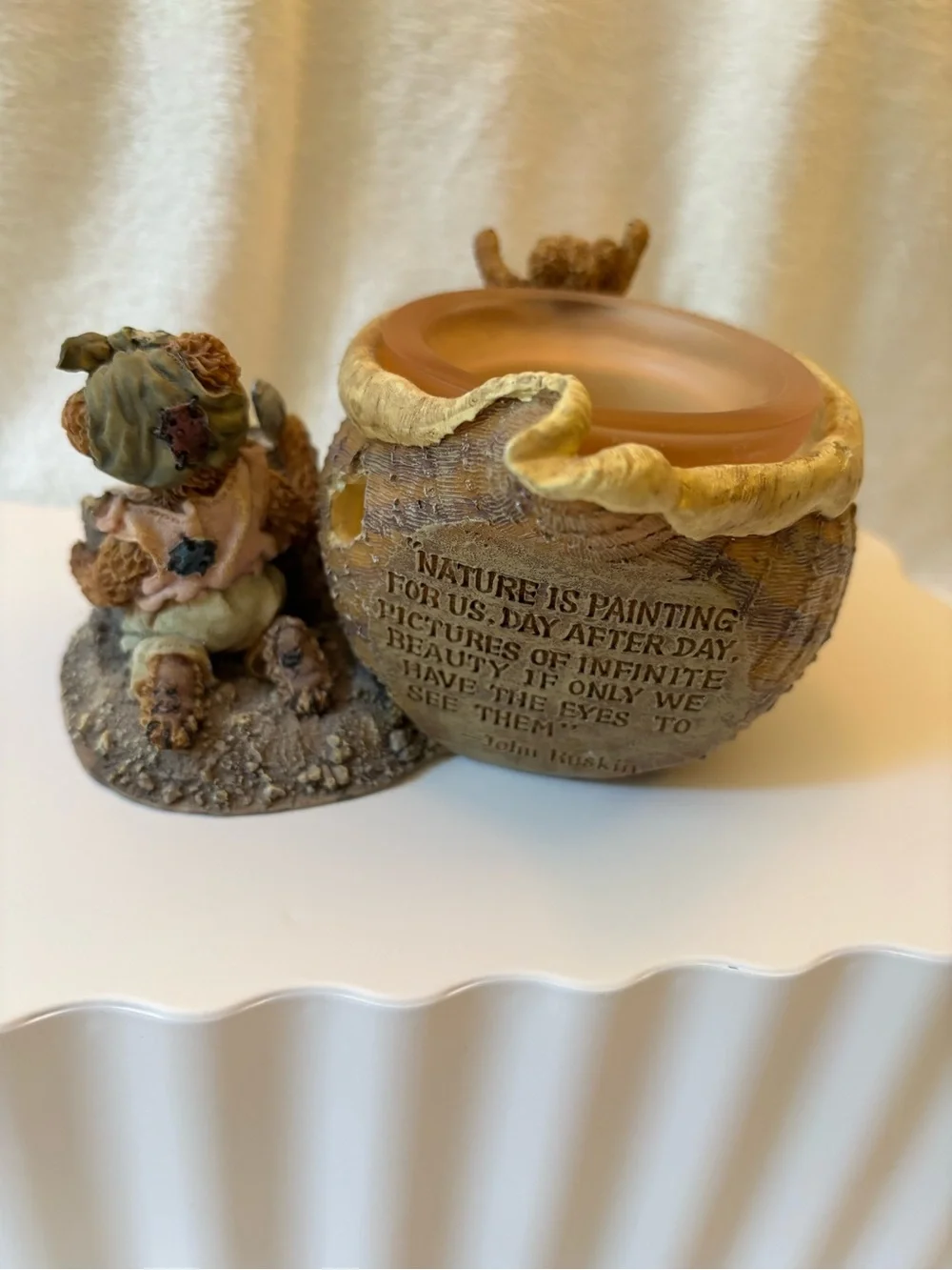 Votive candle holder from Boyd’s Bears and friends